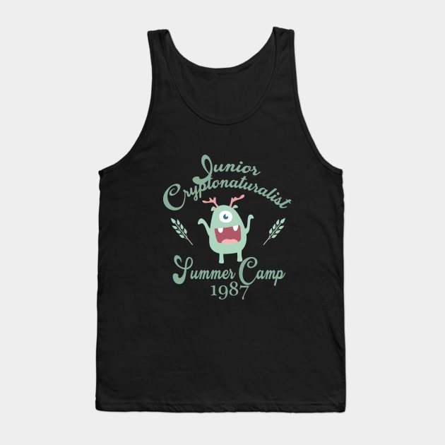 Junior CryptoNaturalist - Peepers Tank Top by Cryptonaturalist